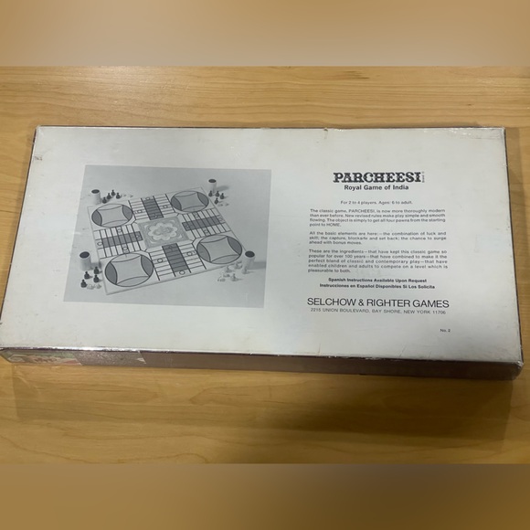 Vintage 1982 Parcheesi Board Game DELUXE EDITION Royal Game of India Complete. - Picture 3 of 5